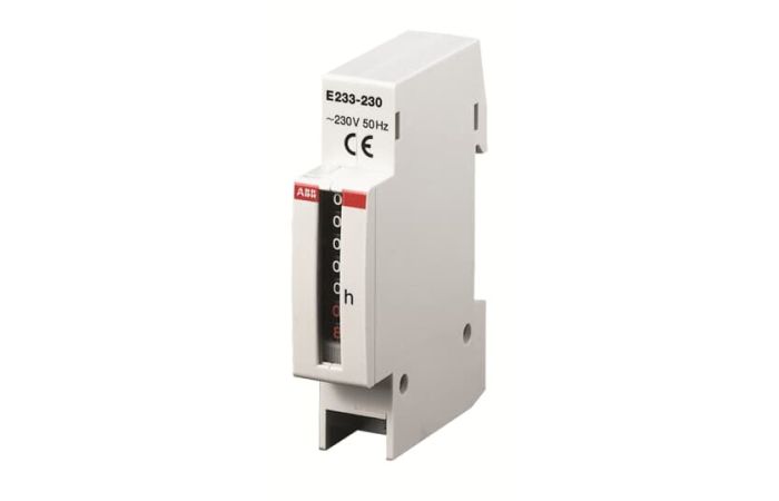 Licznik godzin pracy, pro M compact, E233-230 | 2CDE100000R1601 ABB
