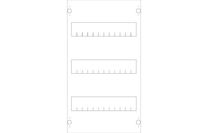 Pole rozdzielcze szerokość 1 kolumny, 1V00A | 2CPX037580R9999 ABB