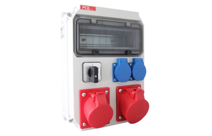 Rozdzielnica stacjonarna typ EKO 32A/5 16/5 2xGS wyłącznik L-0-P | 90EKO011 PCE