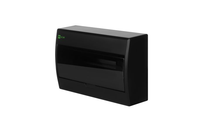 Rozdzielnica RN 1x12 PE+N, IP40, dymny, Elegant czarny | 2423-09 Elektro-Plast Nasielsk