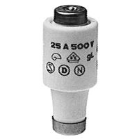 Wkładka bezpiecznikowa D 16A PSI DII 16A E27 gL/gG szara 050070 | 05100020 PROTEC.class
