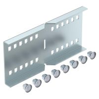 Łącznik kątowy do systemów drabinowych szerokorozpiętościowy 110 110x250, St, FS WRWVK 110 FS | 6091377 Obo Bettermann