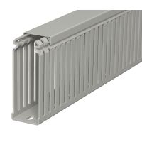Kanał grzebieniowy 100x37, PVC, szary kamienny, 7030 LKV 10037 (2m) | 6178334 Obo Bettermann