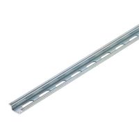 Listwa montażowa stalowa TS 15x5 ST/ZN perforowana (2m) | 0117500000 Weidmuller