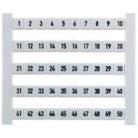 Oznacznik złączki DEK 6 FW 1-50 biały | 0468660001 Weidmuller