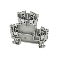 Złączka szynowa przelotowa WDK 2.5 ZQV GR | 1067970000 Weidmuller