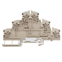 Złączka szynowa przelotowa ZDLD 2.5-2N/PE/L/N | 1131760000 Weidmuller