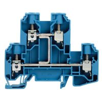 Złączka szynowa przelotowa WDK 10 V BL | 1186780000 Weidmuller