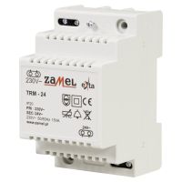 Transformator 230/24V AC 15VA typ: TRM-24 | EXT10000137 Zamel