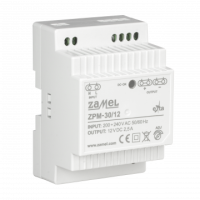 Zasilacz impulsowy 12V DC, 30W, TH-35 TYP: ZPM-30/12 | EXT10000208 Zamel