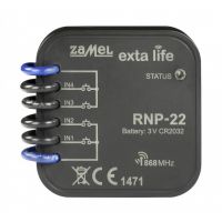Nadajnik radiowy dopuszkowy 4-kanałowy bateryjny EXTA LIFE TYP: RNP-22 | EXL10000021 Zamel