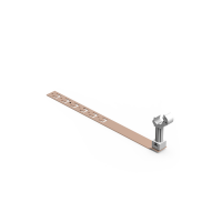 Uchwyt pod dachówkę L-330/z zaczepami/p, 10.2/Z/P CU | 91003703 Elko-Bis
