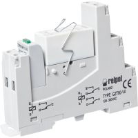 Przekaźnik interfejsowy-kolejowy IP20, 24V DC, 2P, PI84T-024DC-M41G-TS-3012-V0 | 862574 Relpol