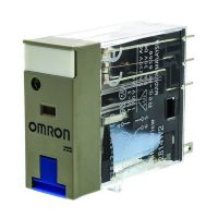 Przekaźnik elektromagnetyczny, DPDT, 5A, 24VDC, 8 pin, LED, G2R-2-SNI 24VDC (S) | 9980485-2 Omron Electronics