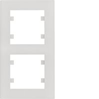 Ramka podwójna pionowa, biały, Lumina Intense | WL5620 Hager