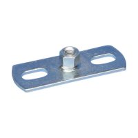 Płytka bazowa do prętów, z dwoma otworami, S316, M8/M10, 70mm, PBRM8M10L70S6 | 587175 Erico
