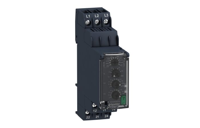 Przekaźnik kontrolny 3-fazowy awaryjny 304-576VAC | RM22TR33 Schneider Electric