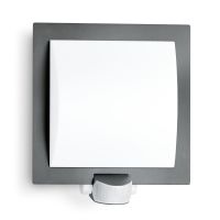 Lampa elewacyjna z czujnikiem ruchu i zmierzchu Steinel L 20 S PIR max.60W E27 IP44 IK03 230V antrac | ST035693 Lange Łukaszuk