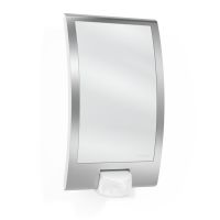Lampa elewacyjna z czujnikiem ruchu i zmierzchu Steinel L 22 S PIR max.60W E27 IP44 IK03 230V srebrn | ST009816 Lange Łukaszuk