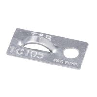 Uchwyt aluminiowy do opasek kablowych TC 105, szerokość opasek do 4,8mm, przykręcany | 61724430 Lapp Kabel