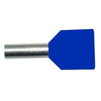 Końcówka rurkowa izolowana 2x2,5/10 PAEH 250D/10 niebieska (opak 500szt) 051455 | 05101082 PROTEC.class