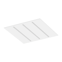 Oprawa rastrowa p/t Parabolic Slim LED IP40 28W 3000K 3x 600x600 3190lm, biała | BX002.1144.830.A000 PXF Lighting