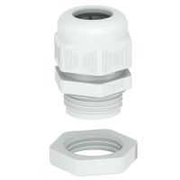 Dławik kablowy z przeciwnakrętką PG42, PA, jasnoszary, 7035 V-TEC PG42+ LGR | 2024671 Obo Bettermann