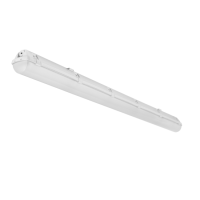 Oprawa hermetyczna Fibra LED 95x1572mm 37W 4000K 5200lm, szara | DT004.2211.840.A000 PXF Lighting
