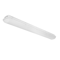 Oprawa hermetyczna Fibra LED `-40st.÷ +50st.C 145x1572mm 72W 3000K 10090lm, szara | DV003.2211.830.A000 PXF Lighting