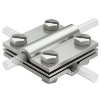 Zacisk krzyżowy 8-10mm, V4A, 1.4571 252 8-10 V4A | 5312318 Obo Bettermann