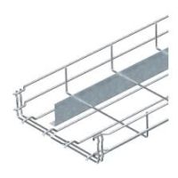 Korytko siatkowe z przegrodą GRM 55/400 3M GRM-T 55 400 G stal galwanizowana | 6006457 Obo Bettermann