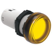 Lampka LED jednoczęsciowa 48VAC/DC żółty | LPMLD5 Lovato Electric