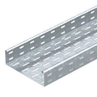 Korytko kablowe MKS perforowane 60x50, St, FT MKS 605 FT (3m) | 6055516 Obo Bettermann