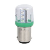 Żarówka LED, BA15d, 24VAC/DC, zielona | 8LT7ALLB3 Lovato Electric