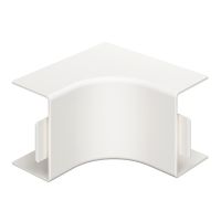 Kształtka naroża wewnętrznego bezhalogenowa 40x60mm, PC/ABS, czysta biel, 9010 WDKH-I40060RW | 6175594 Obo Bettermann