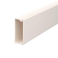 Kanał ścienny i sufitowy z perforacją dna 20x50, PVC, biały, 9001 WDK20050CW (2m) | 6168701 Obo Bettermann