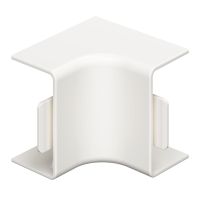 Kształtka naroża wewnętrznego 15x30mm, PVC, czysta biel, 9010 WDK HI15030RW | 6191843 Obo Bettermann