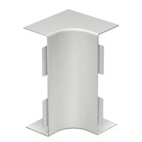 Kształtka naroża wewnętrznego 60x210mm, PVC, czysta biel, 9010 WDK HI60210RW | 6192084 Obo Bettermann