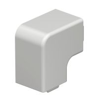Kształtka naroża płaskiego 30x30mm, PVC, czysta biel, 9010 WDK HF30030RW | 6192815 Obo Bettermann