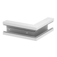 Naroże zewnętrzne 70x130mm, PVC, czysta biel, 9010 GK-A70130RW | 6274510 Obo Bettermann