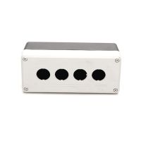 Kaseta sterownicza, 4-otworowa, Fi-22mm, pusta, czarno-szara | T0-PY4BOS Promet