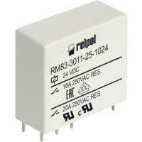 Przekaźnik elektromagnetyczny, miniaturowy IP40, RM83-3021-25-1012 | 440682 Relpol