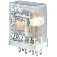 Przekaźnik elektromagnetyczny, przemysłowy 2P, 5A 230VAC, IP40, R2M-2012-23-5230 | 802541 Relpol