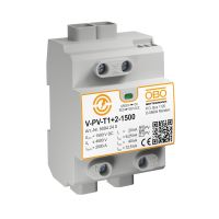Ogranicznik przepięć 1500V DC, szary V-PV-T1+2-1500 | 5094240 Obo Bettermann