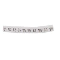 Oznacznik DK2/Z5 81-90 biały (opak 100szt) | 89301006 Simet