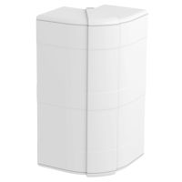 Naroże zewnętrzne ruchome 175x88x88, PC/ABS, czysta biel, 9010 GK-AH53165RW | 6113420 Obo Bettermann