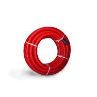 Rura giętka karbowana dwuwarstwowa w kręgach RODK 160/134 450N HDPE, dwuścienna, czerwona (25m) DVR | 10606 TT Plast
