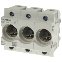 Podstawa bezpiecznikowa, D02, 3-bieg., 63 A, Un AC: 400 V, Un DC: 250 V, NEOZED | 5SG5702 Siemens