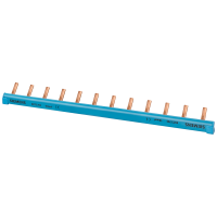 Szyna łączeniowa grzebieniowa 10 mm2, 1-faz., 12 x N, 216 mm, z możliwością cięcia | 5ST3763 Siemens