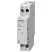 Uchwyt bezpiecznika cylindrycznego, 8x32 mm, 1-bieg., In: 20 A, Un AC: 400 V, LED, SENTRON | 3NW7314 Siemens